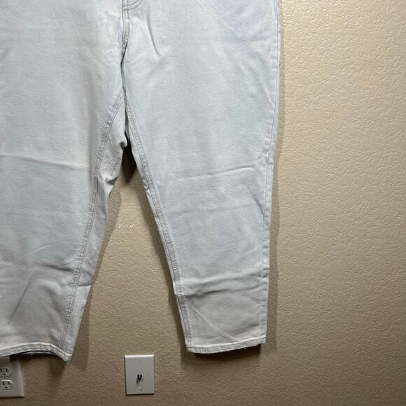 Wild Fable Women's Super-High Rise Acid Over-Dye Straight Jeans size 16 Y2K - Picture 9 of 14